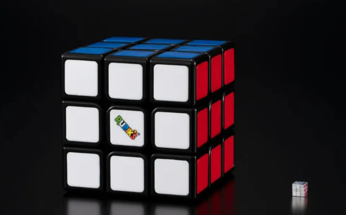 Tiny Rubik's cube.